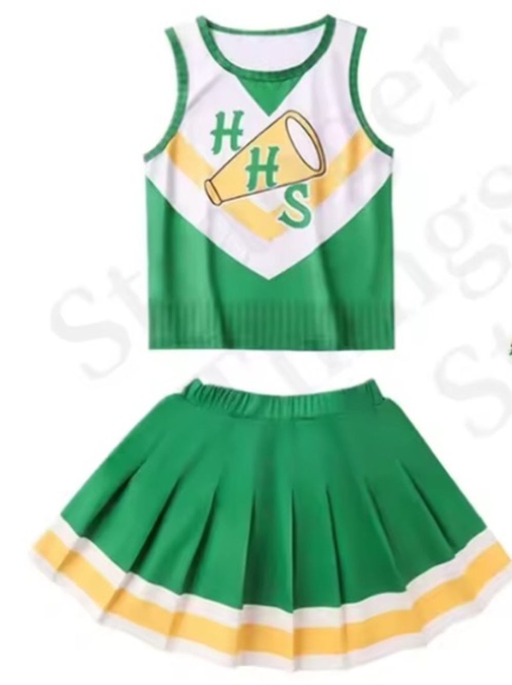 Women's Stranger Things Cheerleading Costume, Sz Lg